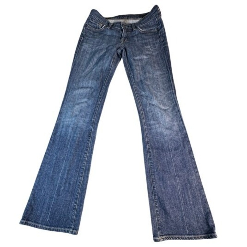 Citizens of Humanity Kelly 001 Jeans Women's 28 Low Waist Bootcut Blue Stretch